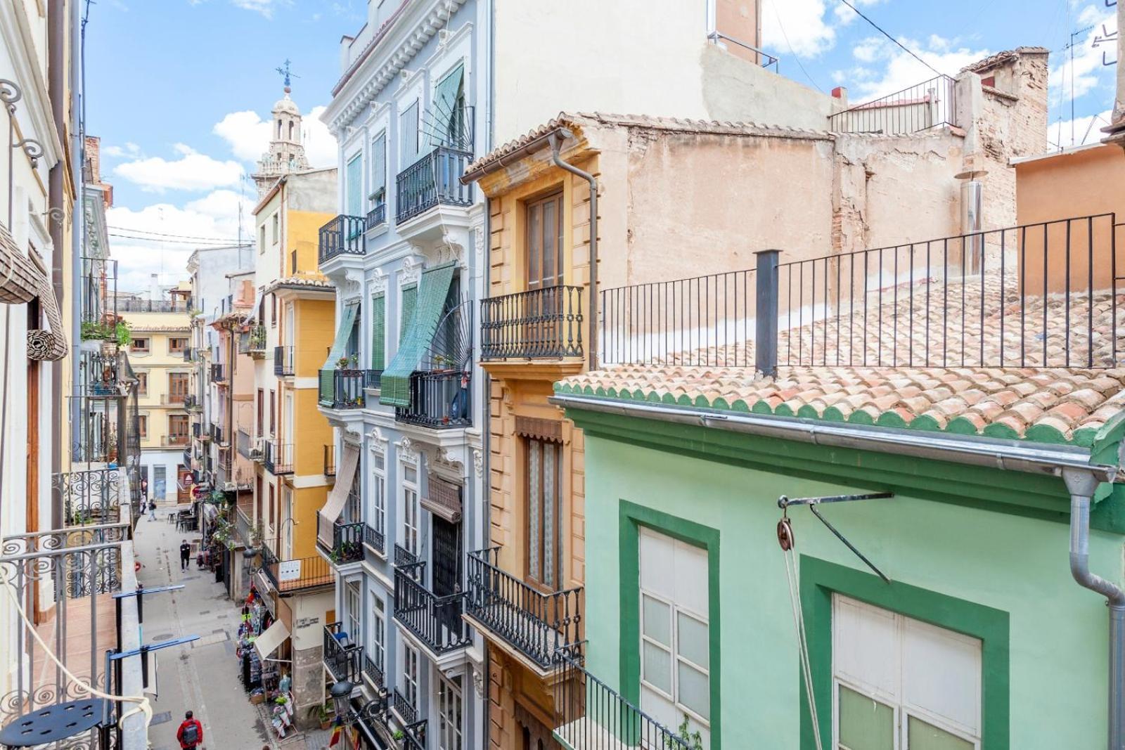 Sunny Modern Flat By Mercado Central Valencia Kültér fotó